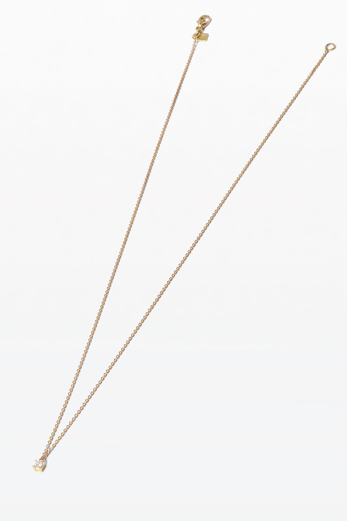 Anthology 01 18K Guld Halskæde m. Diamant