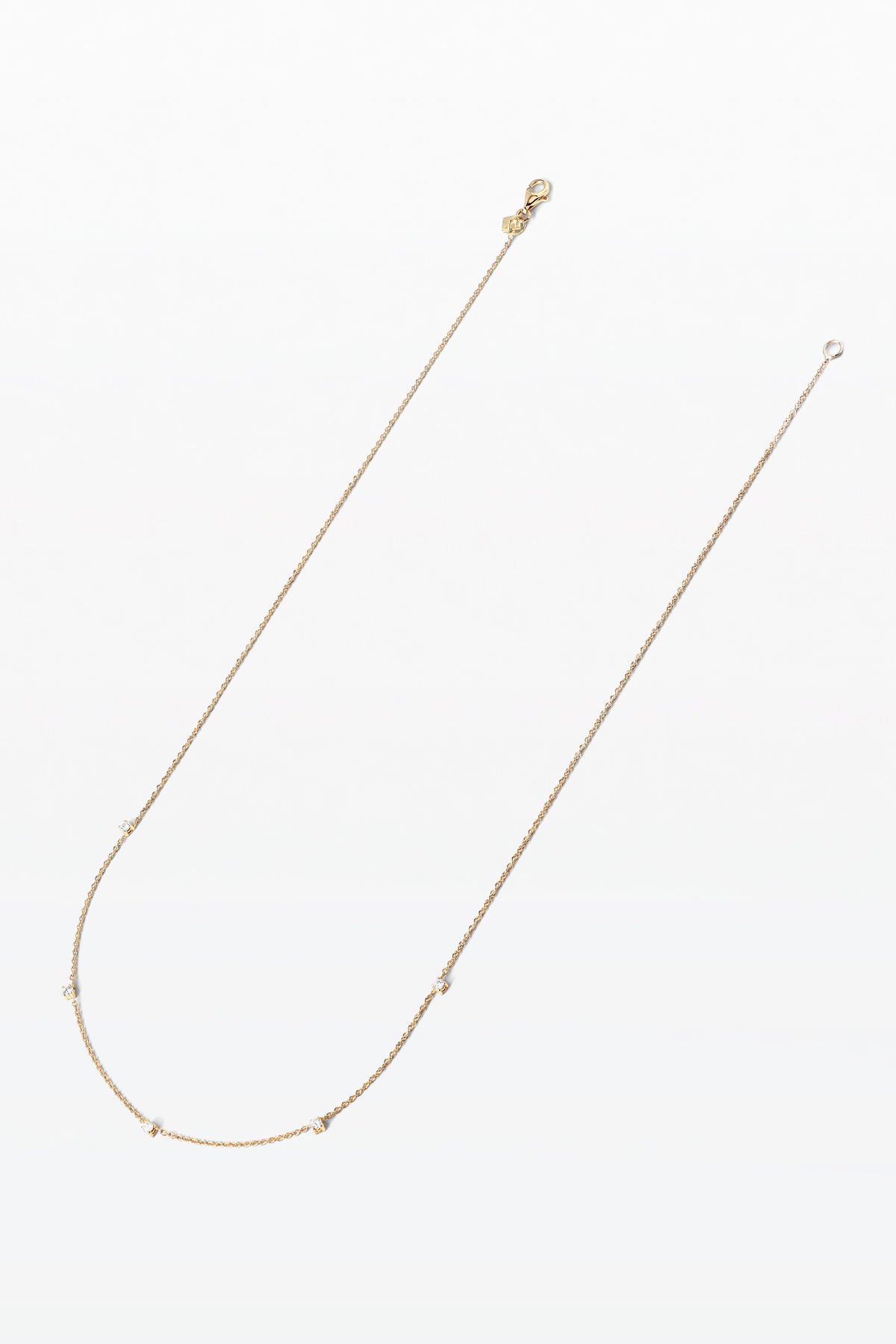 Anthology 04 18K Gold Necklace w. Diamonds