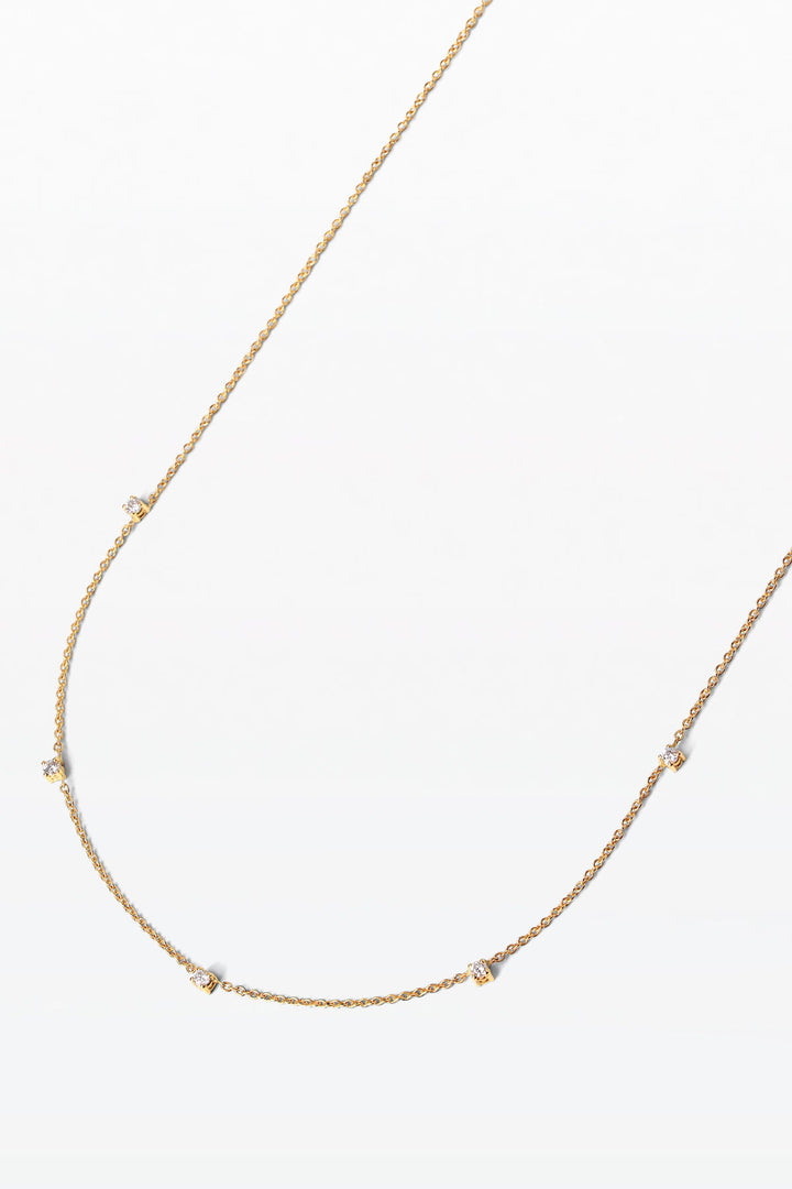 Anthology Goldkette aus 04K und 18K I Diamanten