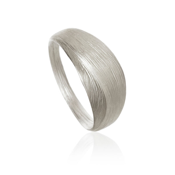 Small Aura Silver Ring