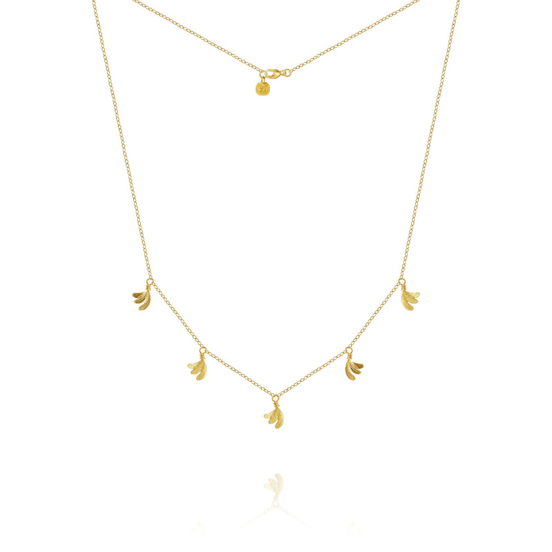 Aura Piccolo 18K Gold Necklace