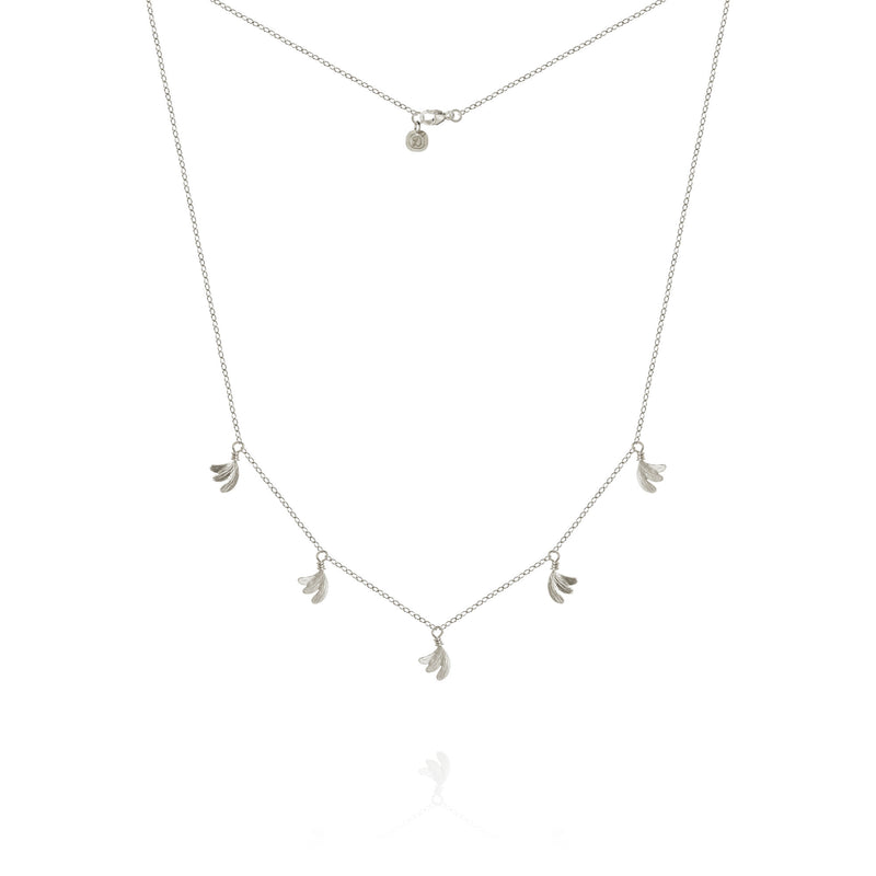 Aura Piccolo Silver Necklace