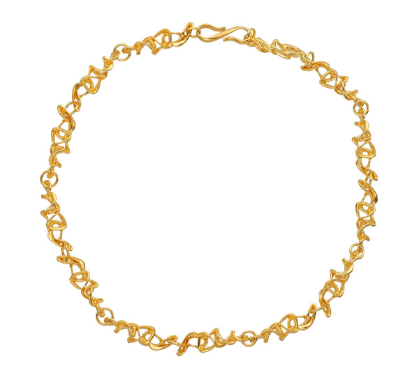 Amara Link Gold Plated Necklace