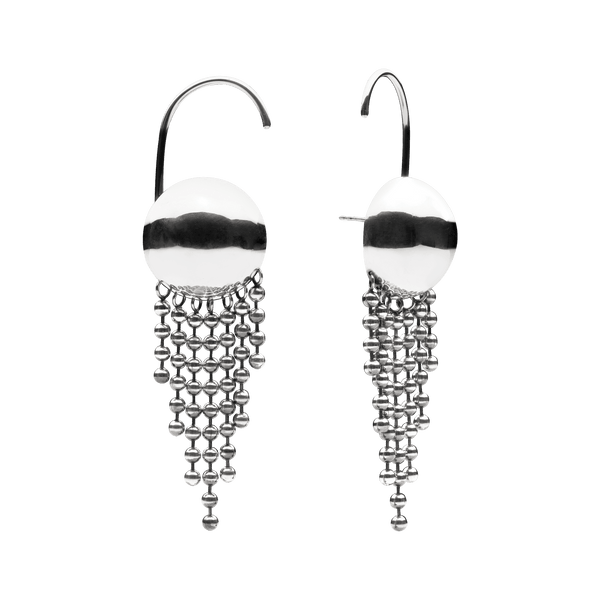 Anabel Show Earrings Silver
