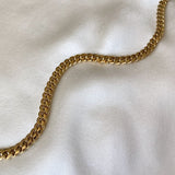 Mini Kette Link Halskette 18K vergoldet