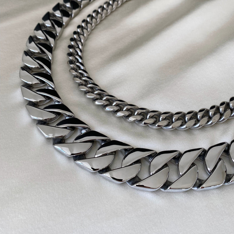 Chubby Chain Link Stainless steel Necklace