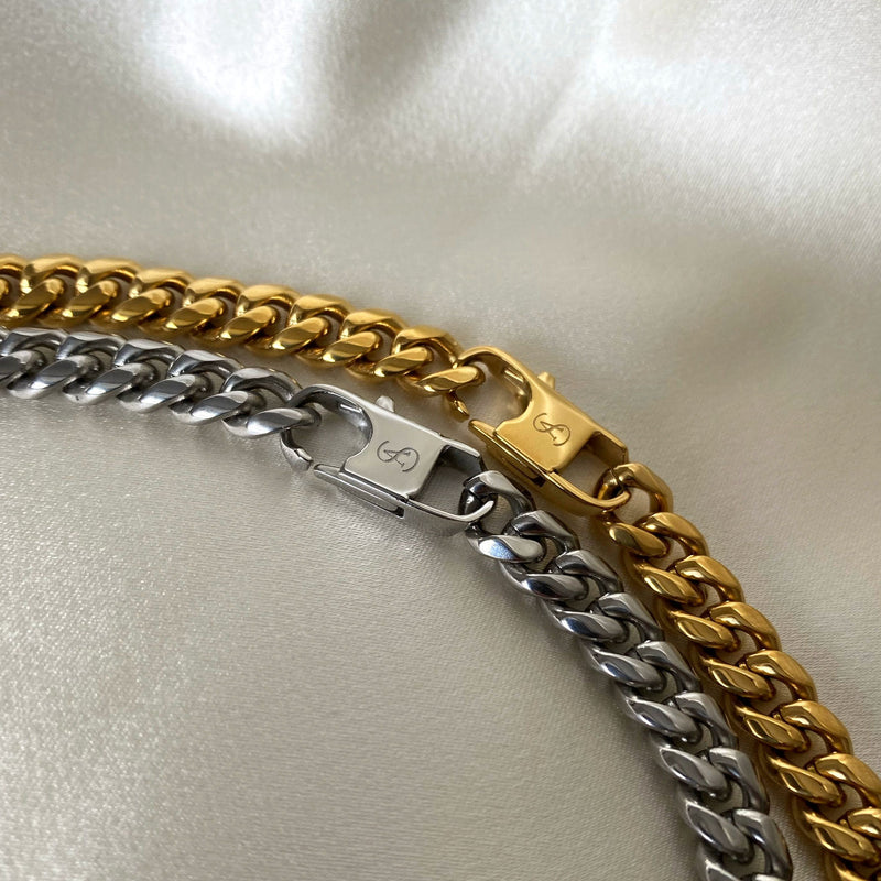 Mini Chain Link Rustfrit stål Halskæde