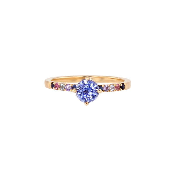 SOLD OUT Monara Nil 18K Gold Ring w. Sapphires
