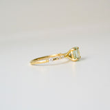 Ladaru Kola 18K Guld Ring m. Turmalin & Diamanter