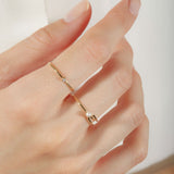 Astra Vega 18K Guld Ring m. Diamant