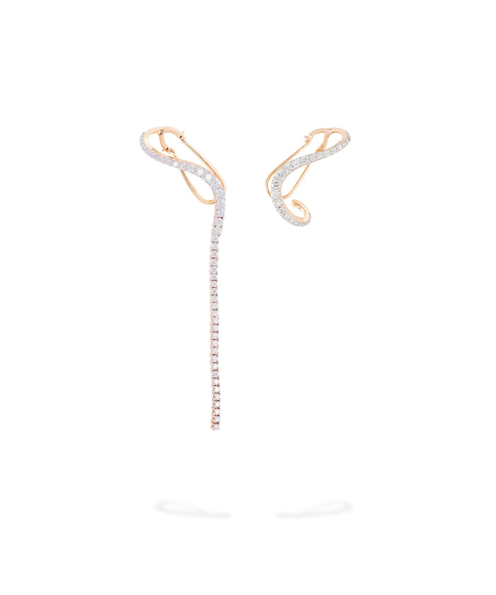 Aura & Aurora Ohrringe aus 18K Gold I Diamanten