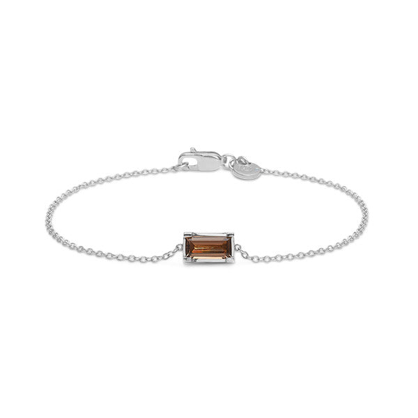 Nord Purity 18K Whitegold Bracelet w. Quartz & Diamond