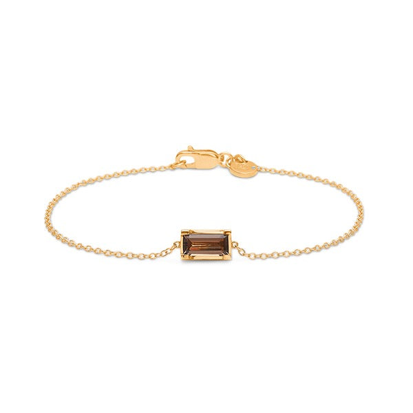 Nord Purity 18K Gold Bracelet w. Quartz & Diamond