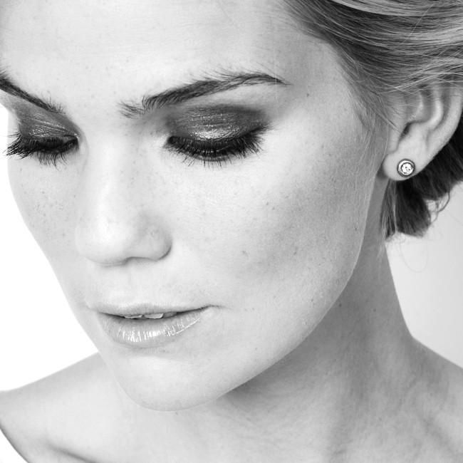 Glory 18K Guld Ørestikker m. Diamanter