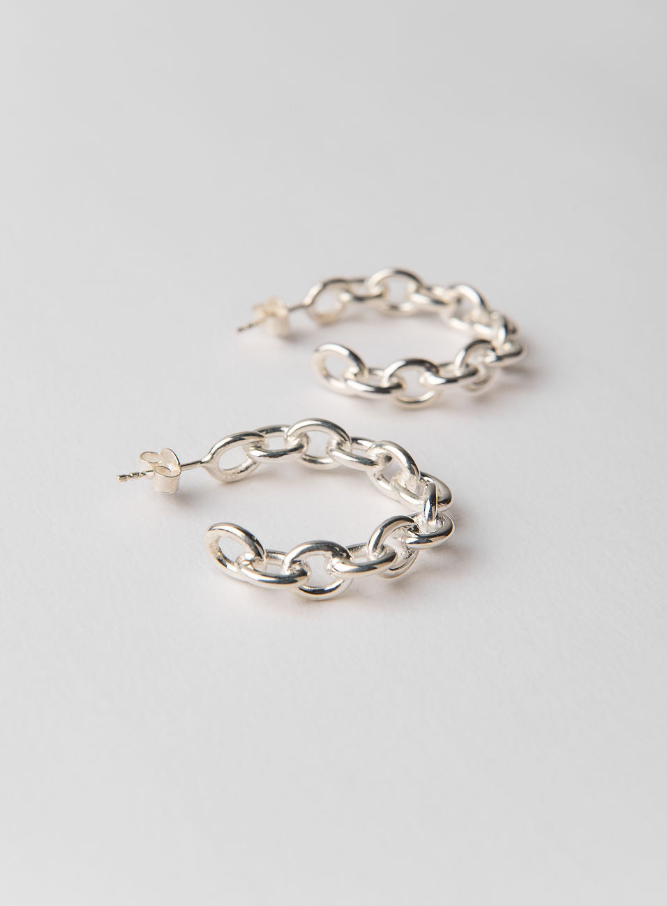 Chain Collection I Hoops I Silber