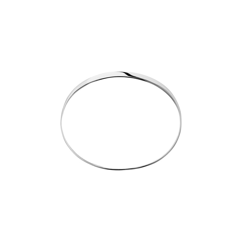 Blaze Silver Bangle