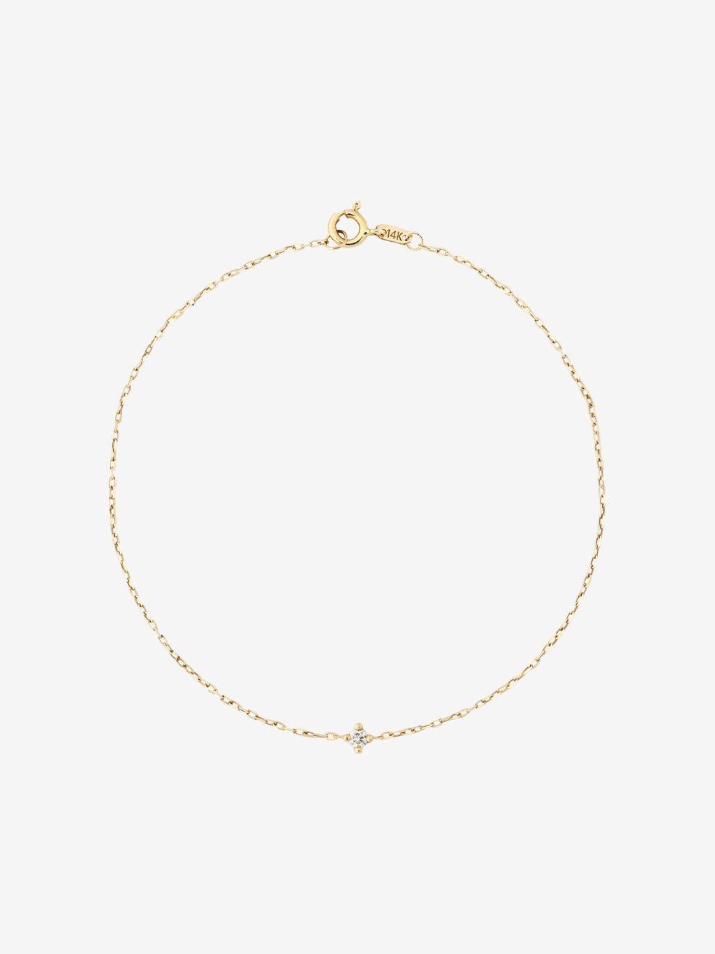 Diamant-Armband I Vergoldet aus 14K I Diamant 0.04 Kt.