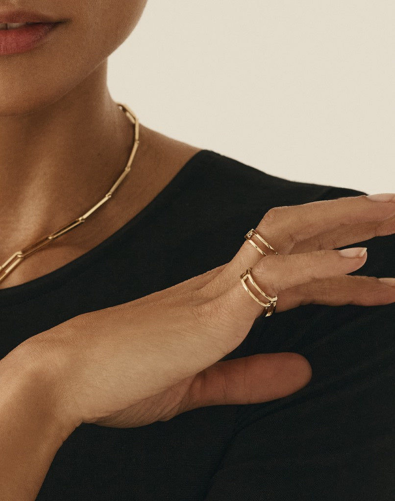 Breeze Ring aus 18K Gold