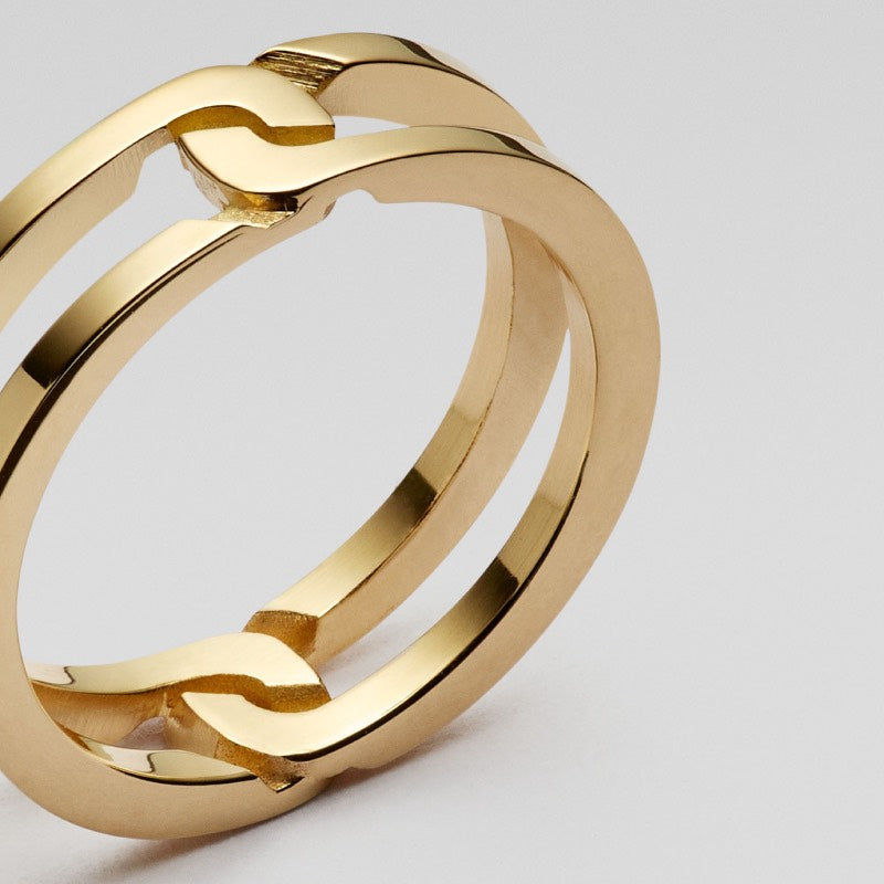 Breeze Ring aus 18K Gold