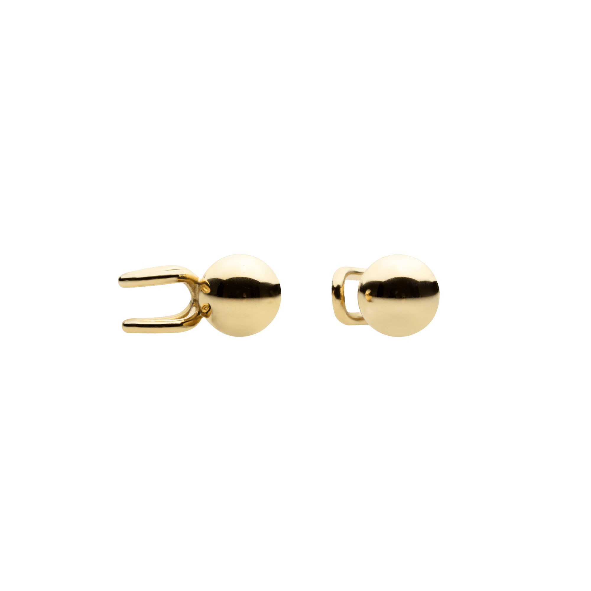 Ball Ear Cuffs Gold Plated