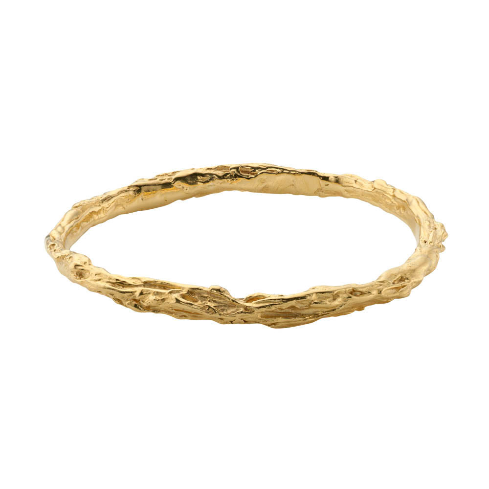 Artemis Gold Plated Bangle