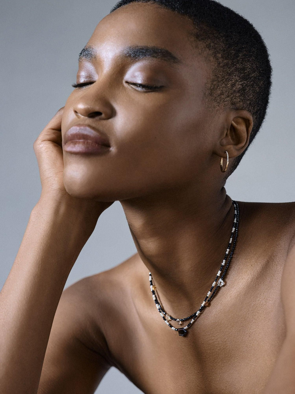 Essential Gold & Diamond Hoop