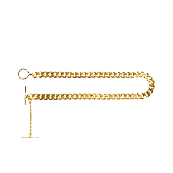 Elsa large Gold Plated Necklace