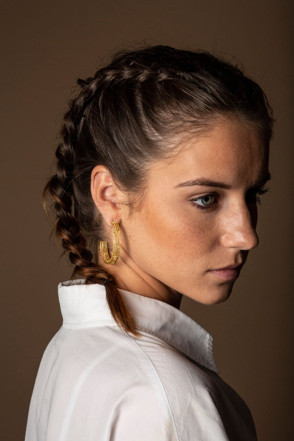 Carole Chiotasso | The Pyrgi 18K Gold Earrings