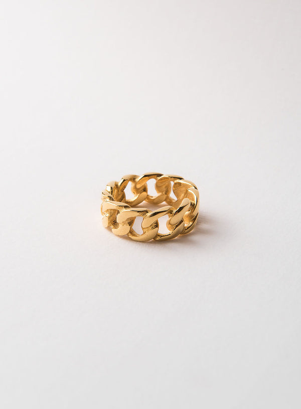 Chain collection 14K Gold Plated Ring