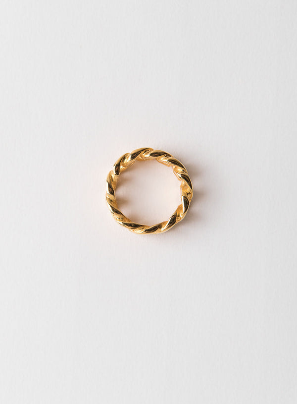 Chain collection 14K Forgyldt Ring