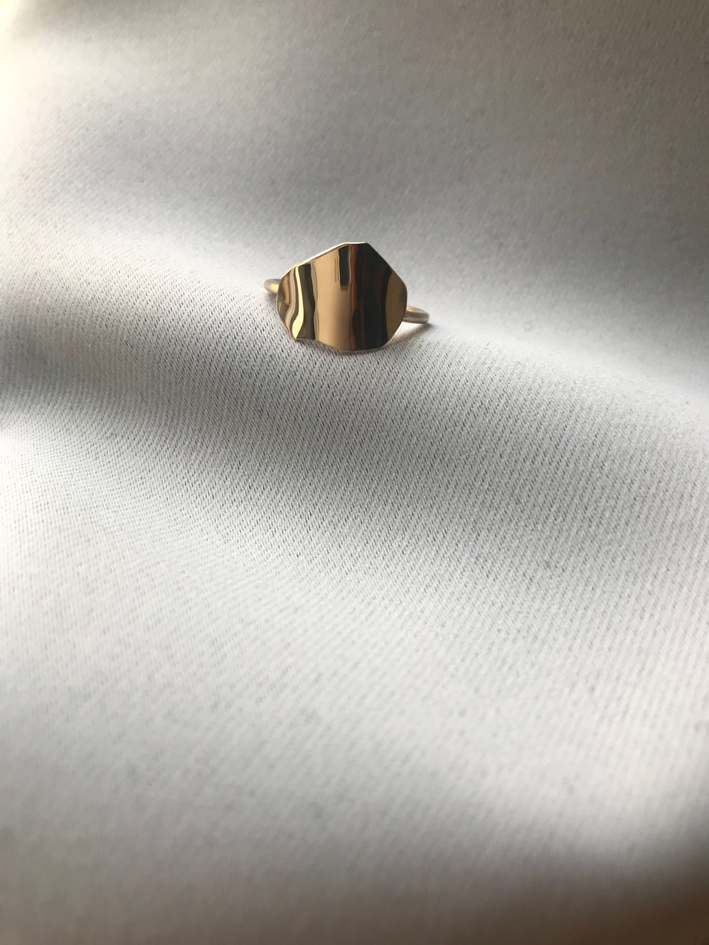 CLOUD 14K Gold Ring
