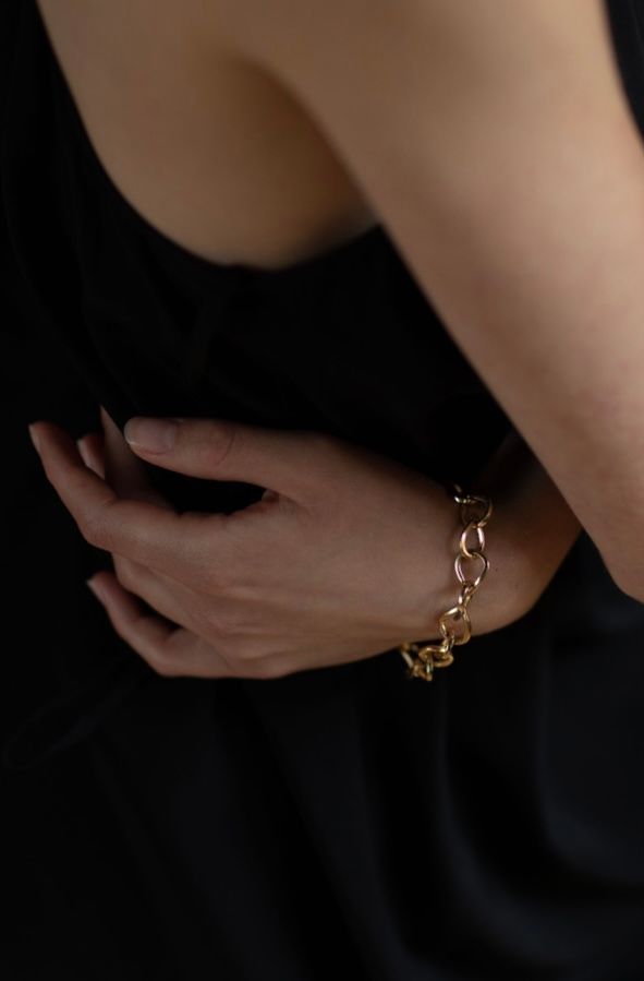 Chain Of Life 18K Gold, Whitegold or Rosegold Bracelet