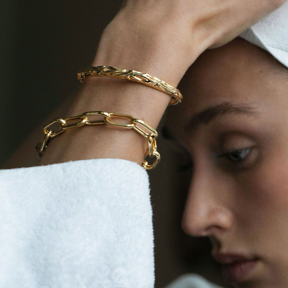 Capri Forgyldt Armbånd