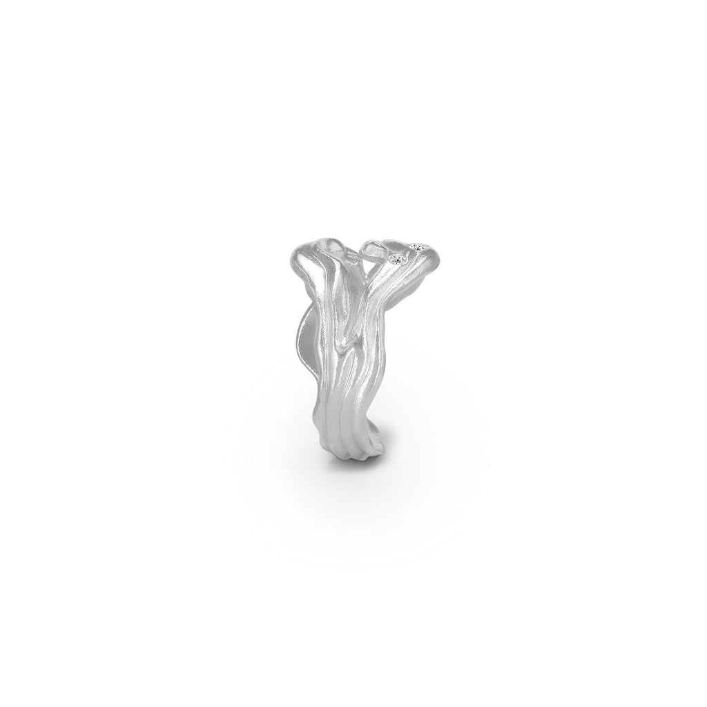 Cassiopeia Silver Ring w. Zirconia
