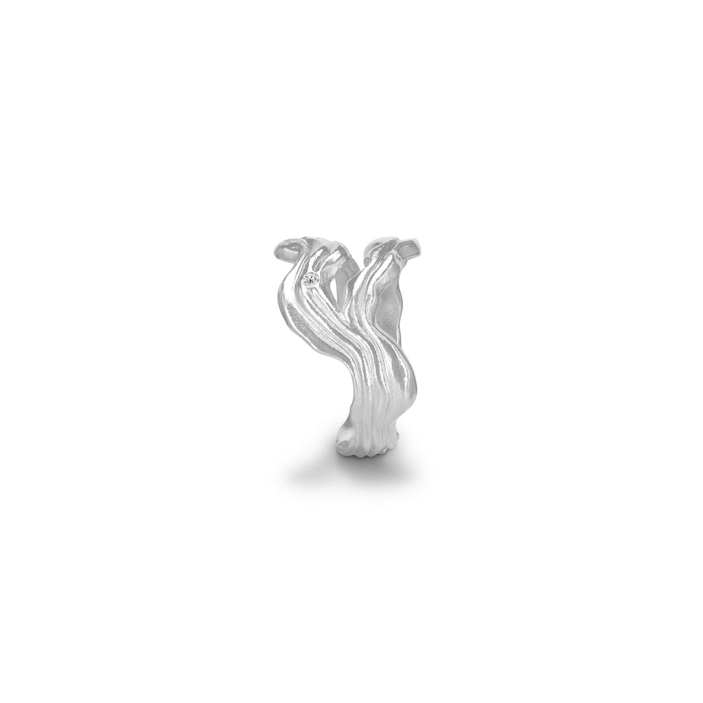 Cassiopeia Silver Ring w. Zirconia