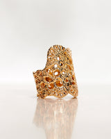 Cecilia Lace 18K Guld, Hvidguld eller Rosaguld Ring