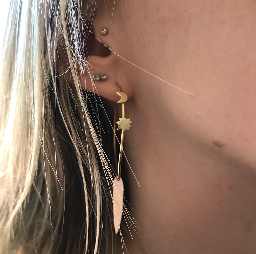 Christine 14K Gold Hoop