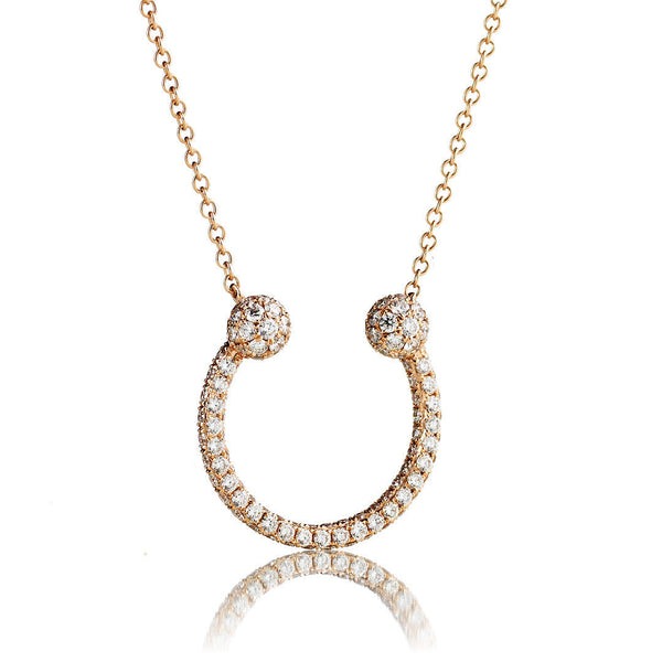 Harmony Halskette aus 18K Gold, Rosé- oder Weißgold I Diamanten