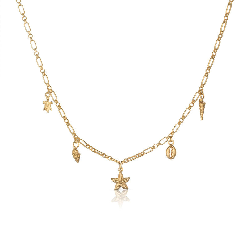 Tulum 18K Gold Plated Necklace