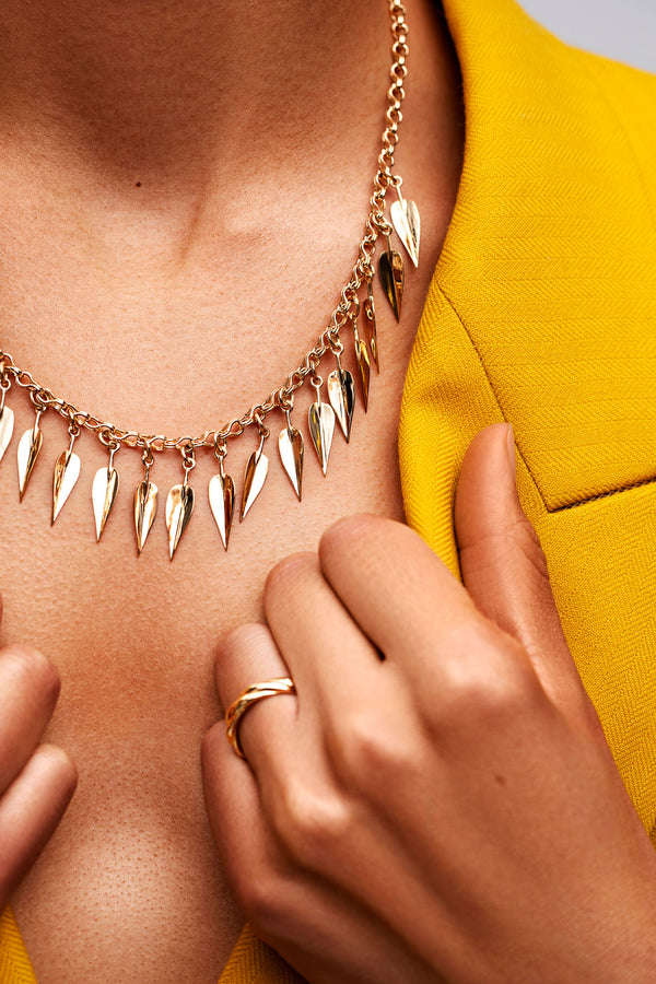Futura Jewelry | Adeia 18K Gold Necklace