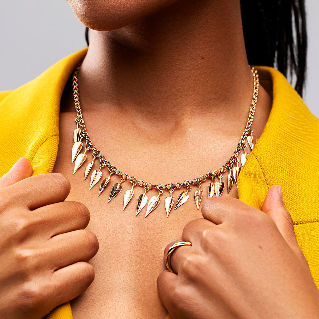 Futura Jewelry | Adeia 18K Gold Necklace