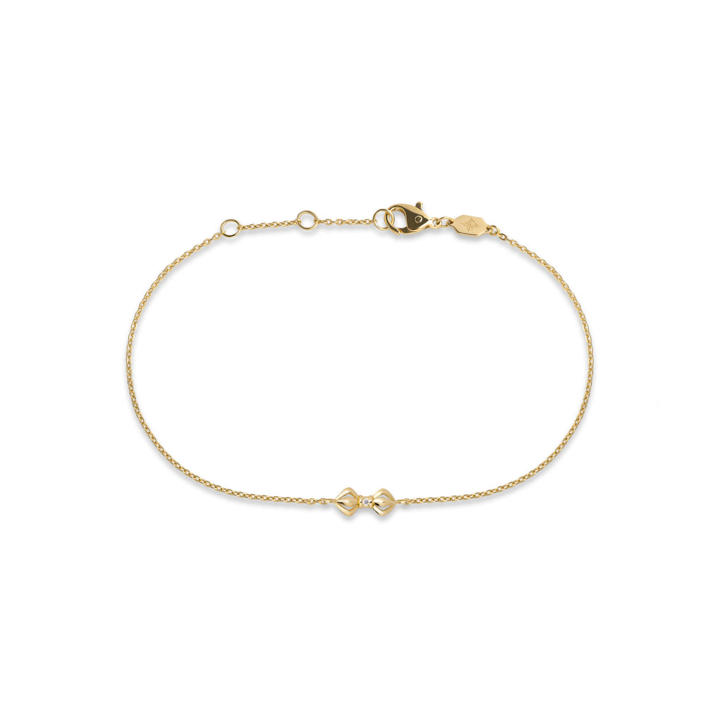 Dorje 18K Gold Bracelet w. Diamond