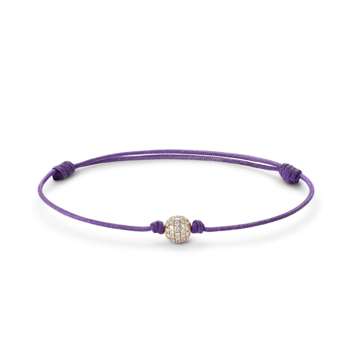 6mm Orb Armband I Lila