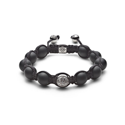 Shamballa Jewels 10 mm Braided Black Bracelet – The Jewellery Room