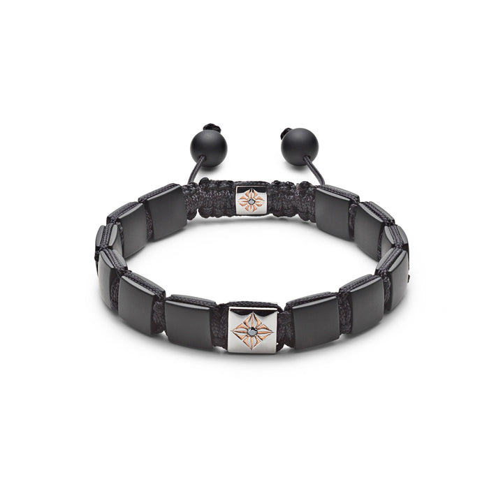 10mm Lock 18K Rosegold Bracelet w. Diamond