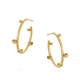 Small Delphis 18K Gold Hoops