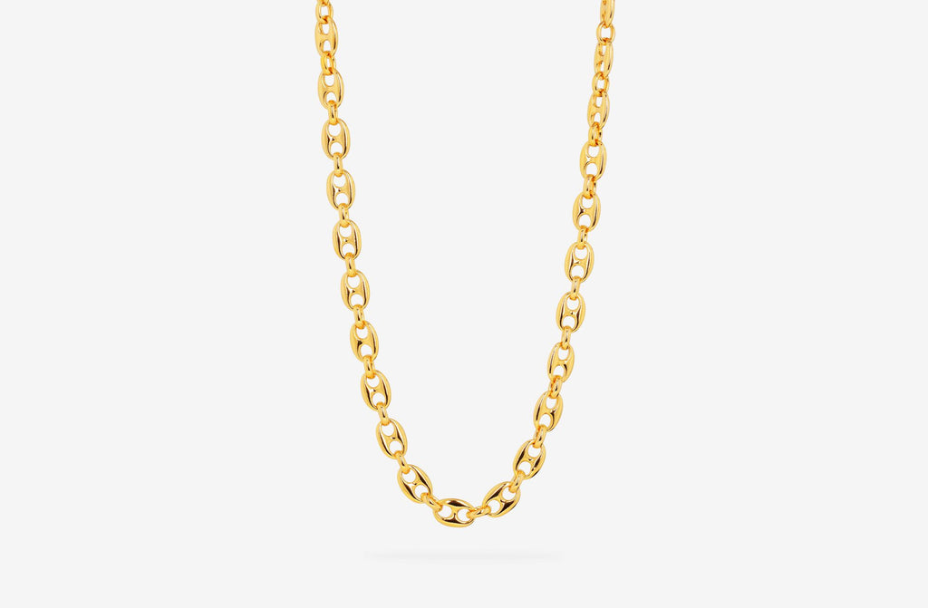 IX Constantine 22K Forgyldt Halskæde