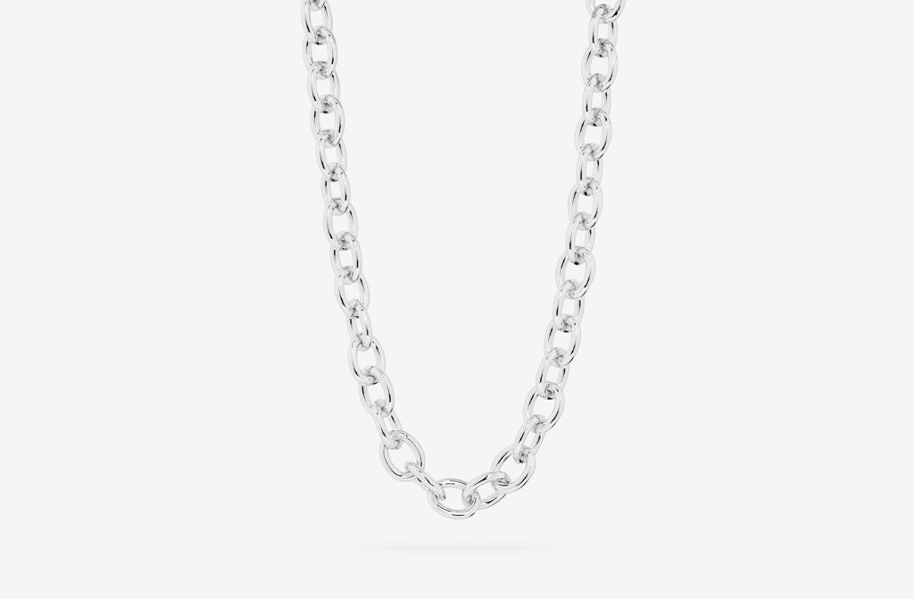 IX Luca Silver Necklace