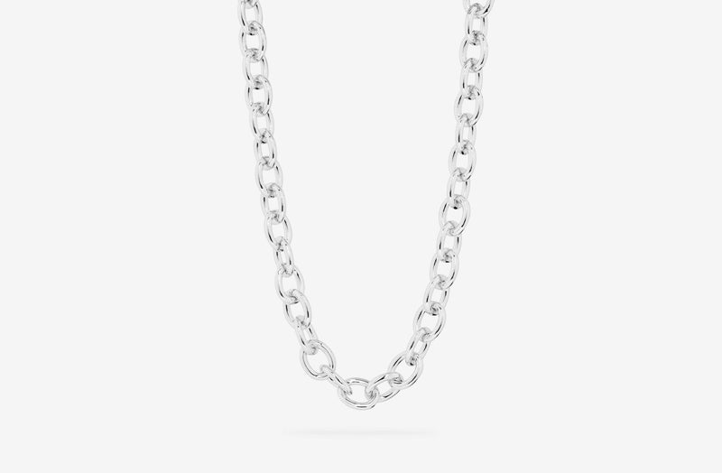 IX Luca Silver Necklace