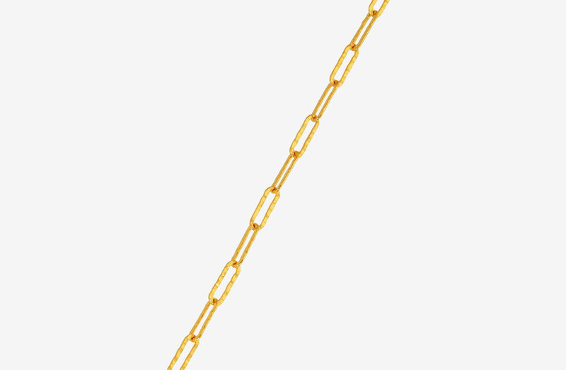 IX Alpha 22K Gold Plated Necklace